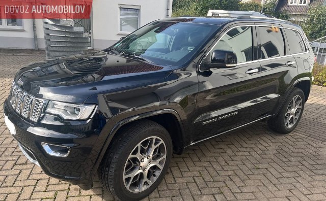 Jeep Grand Cherokee Overland 3.0 CRD AWD, 184kW, A8, 5d.