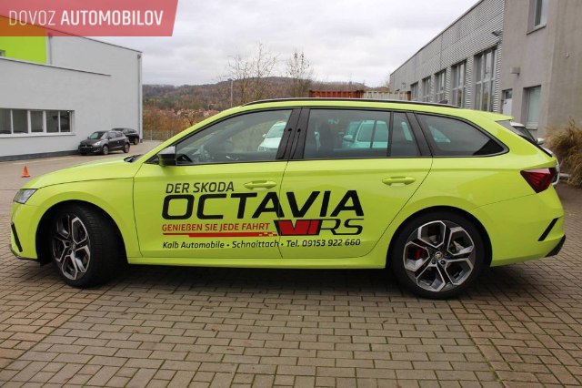 Škoda Octavia Combi RS 2.0 TDI DSG, 147kW, A7, 5d.