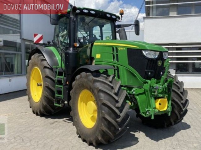 John Deere 6250R Kompaktný traktor, 184kW