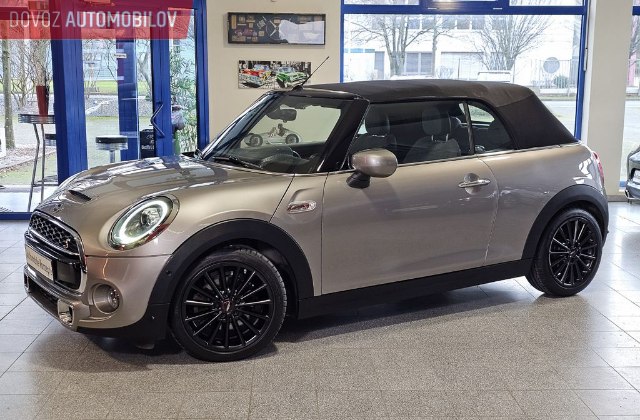Mini Cooper S Cabrio, 141kW, A, 2d.