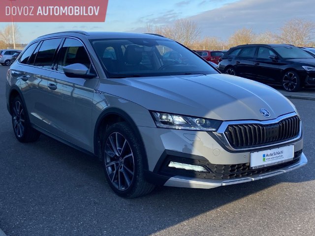 &Scaron;koda Octavia Combi SCOUT 2.0 TDI 4x4 DSG, 147kW, A7, 5d.