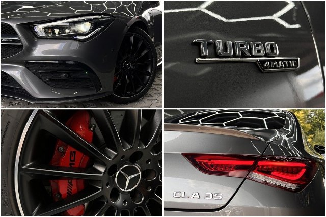 Mercedes-Benz CLA Coupé 35 AMG 4Matic DCT, 225kW, A7, 5d.